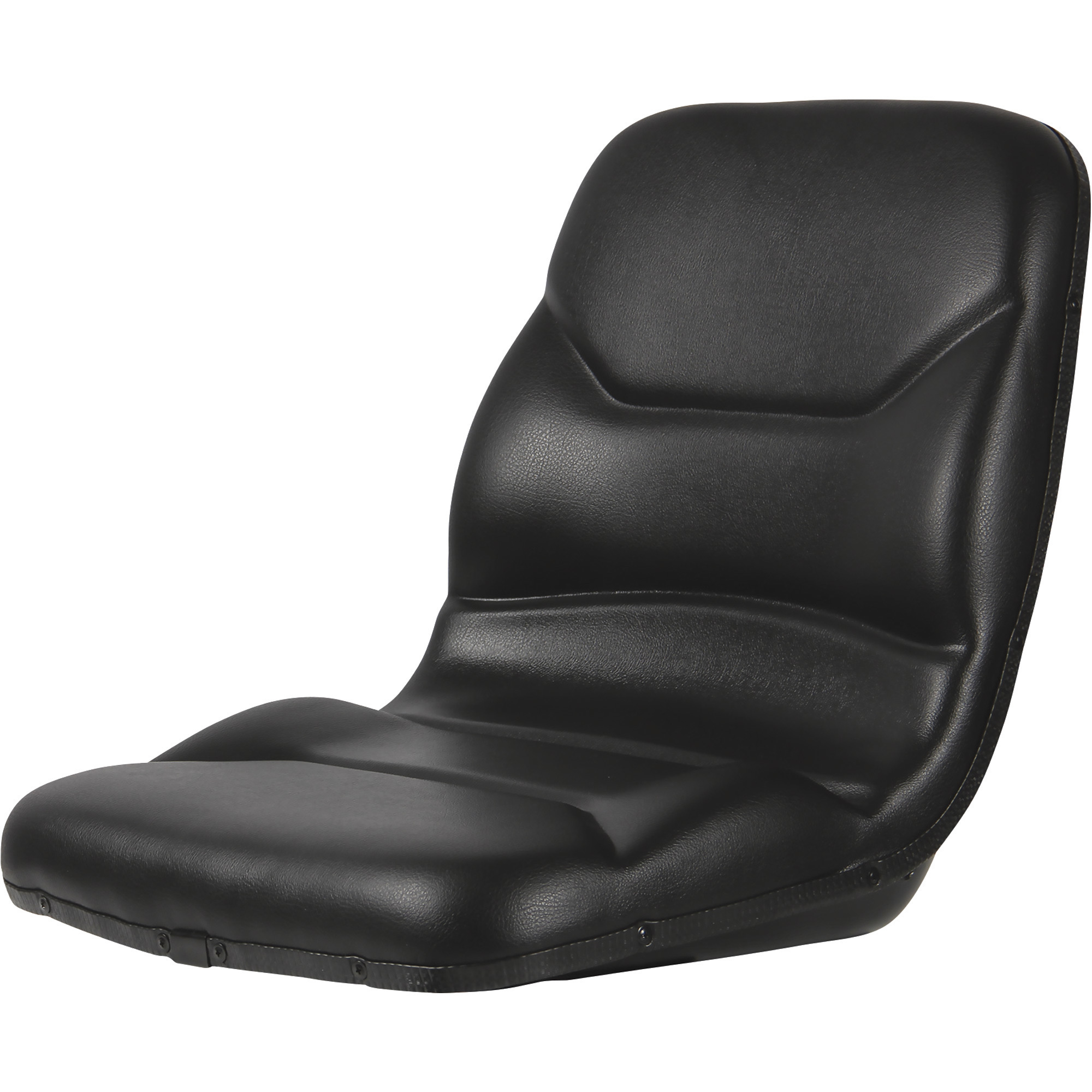 Black Talon Molded Contour Highback Tractor Seat, Black, Model# 450010BK
